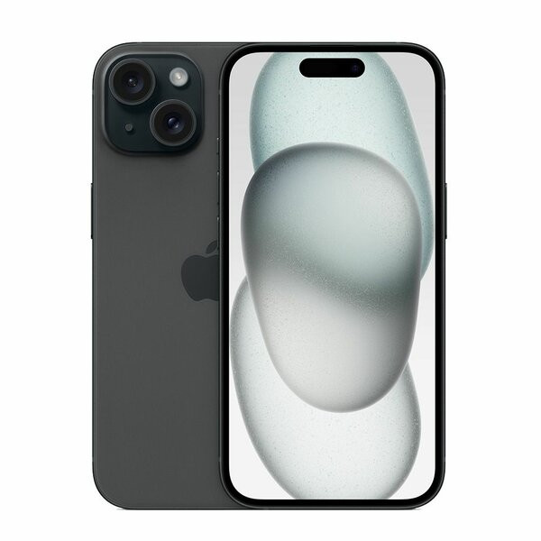 Смартфон iPhone 15 чёрный 128g 2sim